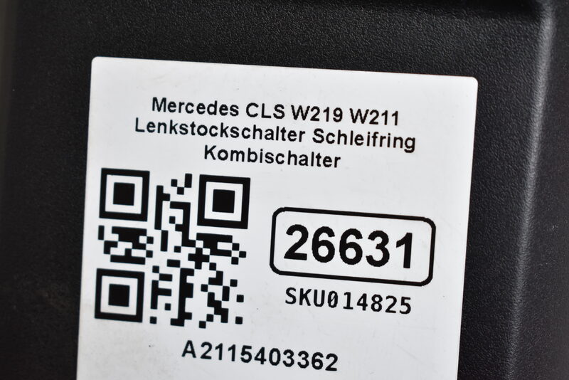 Mercedes-Benz CLS W219 W211 Lenkstockschalter Schleifring Kombischalter A2115403362 Bild 5