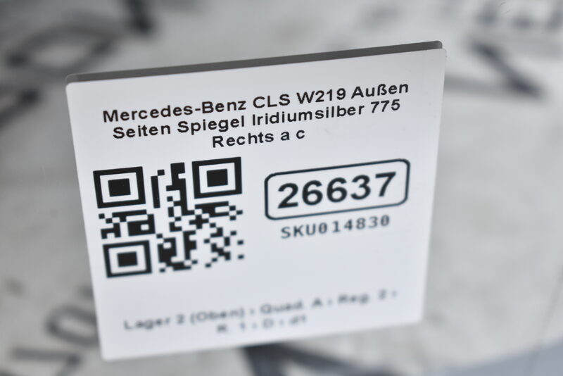 Mercedes-Benz CLS W219  Außen Seiten Spiegel Iridiumsilber 775 Bild 8