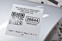 Mercedes-Benz C-Klasse W204 Kotflügel Vorne Links  775 Iridiumsilber met. Bild 7