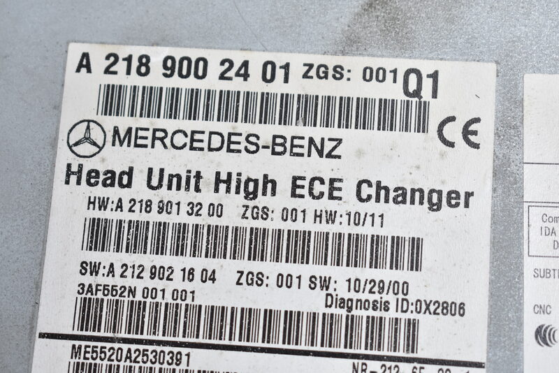 Mercedes E Klasse W212  Navi Navigation Autoradio A2189002401 Bild 4