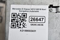 Mercedes E Klasse W212  Navi Navigation Autoradio A2189002401 Bild 6