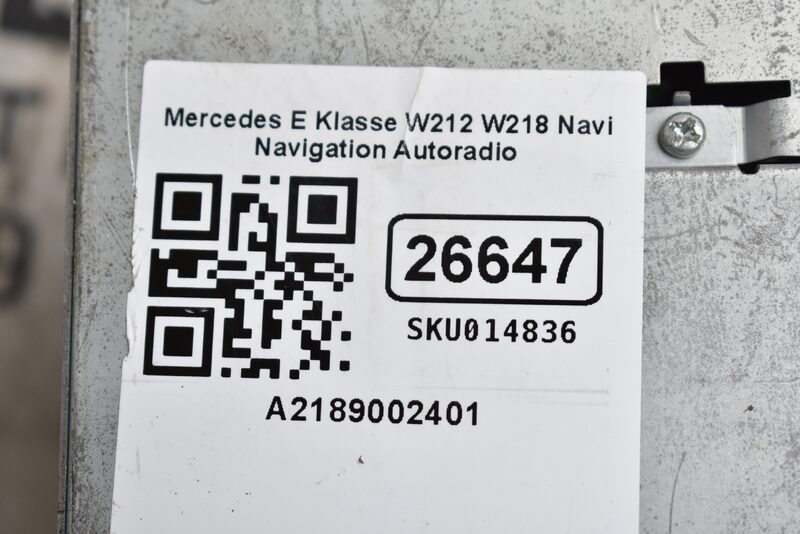 Mercedes E Klasse W212  Navi Navigation Autoradio A2189002401 Bild 6