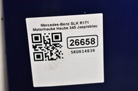 Mercedes-Benz SLK R171 Motorhaube Haube 345 Jaspisblau Bild 6