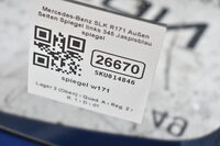 Mercedes-Benz SLK R171  Außen Seiten Spiegel links 345 Jaspisblau spiegel w171 Bild 7