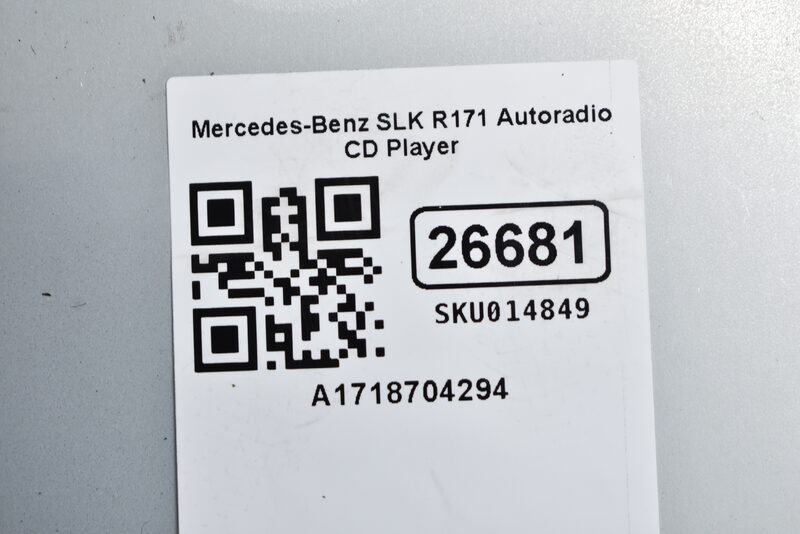 Mercedes-Benz SLK R171  Autoradio CD Player A1718704294 Bild 6