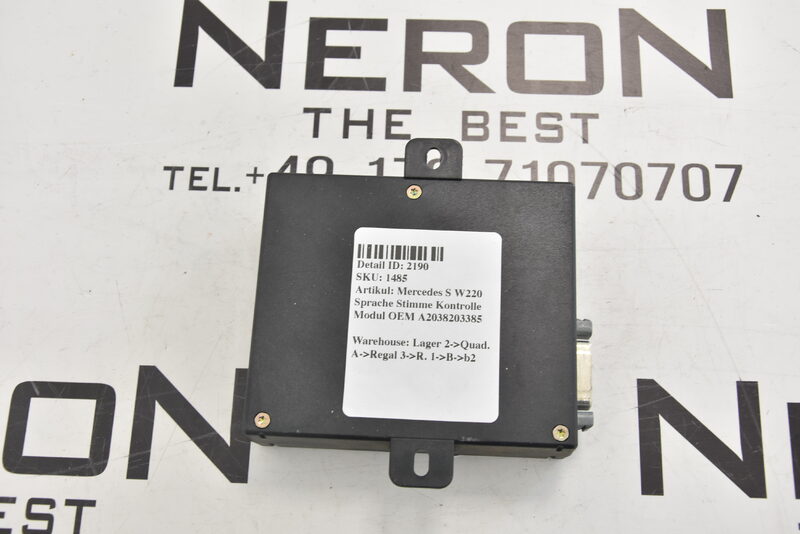 Mercedes S W220  Sprache Stimme Kontrolle Modul OEM A2038203385 Bild 2