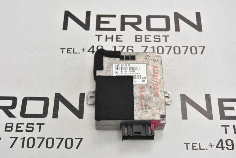 Mercedes S W221  Sprache Language Stimme Kontrolle A2218707226