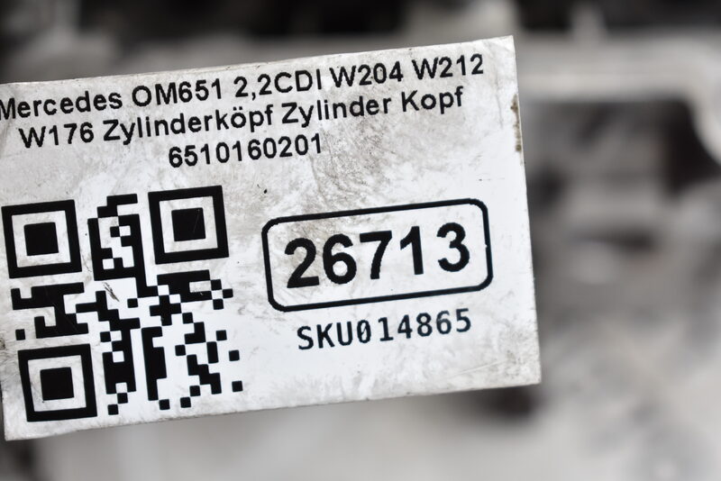 Mercedes OM651 2,2CDI W204 W212 W176 Zylinderköpf  Zylinder Kopf 6510160201 Bild 8