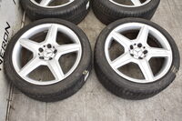 Mercedes-Benz E Klasse W211 W219 18 Zoll AMG Paket Alufelgen Felgen A2114016602 A2114016702 Bild 2
