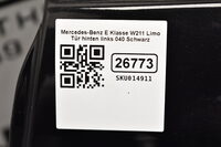 Mercedes-Benz E Klasse W211 Limo Tür  hinten links 040 Schwarz Bild 5