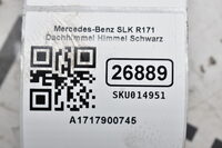Mercedes-Benz SLK  R171 Dachhimmel Himmel Schwarz Set A1717900745 Bild 6