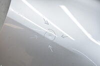 Mercedes-Benz SLK R171  Kotflügel Vorne Rechts 775 iridiumsilber metallic Bild 4
