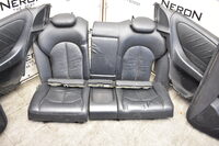 Mercedes CLK W209 Coupe Innenausstattung Ausstattung Sitze Leder Schwarz Bild 7