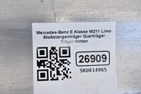 Mercedes-Benz E Klasse W211 Limousine  Stoßstangenträger Querträger Träger hinten Bild 5
