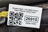 Skoda Fabia 1.2 5J MK2 Kühler Paket Wasser Klima Lüfter Bild 6