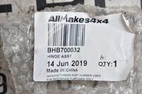 Land Rover Discovery 1 Obere Heckklappen Scharniereinheit BHB700032 Bild 5