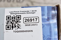 Land Rover Freelander 1 96-06 Mittelgelenkwelle Stützlager TOQ000040GKN Bild 4