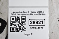 Mercedes-Benz E Klasse W211 4 Stück Lautsprecher Harman Kardon Logic7 Bild 5