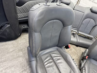 Mercedes CLK W209 Coupe Innenausstattung Ausstattung Sitze Leder Grau Bild 4