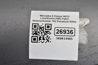 Mercedes E Klasse W212 Limo/Kombi AMG Paket Seitenschweller 792 Palladium Silber Bild 7