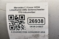 Mercedes C Klasse W204 Limo/Kombi AMG Seitenschweller 775 iridiumsilber Bild 8