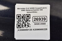 Mercedes CLK W209 Coupe/Cabrio AMG Seitenschweller 359 tansanitblau Bild 6