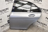 Mercedes-Benz C Klasse W204 Limousine Tür  hinten links 792 Palladium Silber Bild 1