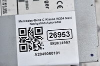Mercedes-Benz C Klasse W204  Navi Navigation Autoradio A2049060101 Bild 5