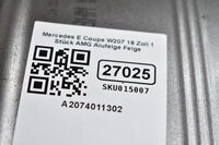 Mercedes E Coupe W207 18 Zoll 1 Stück AMG Alufelge Felge A2074011302 Bild 11