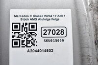 Mercedes C Klasse W204 18 Zoll AMG Alufelgen Felgen A2044014502 A2044014602 Bild 11