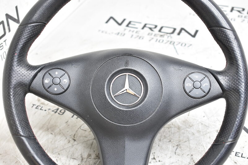 Mercedes SLK R171 SL R230  Lenkrad Leder Multifunktion Schwarz A2304600276 Bild 2