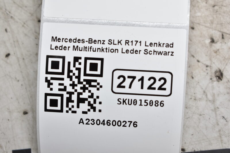 Mercedes SLK R171 SL R230  Lenkrad Leder Multifunktion Schwarz A2304600276 Bild 9