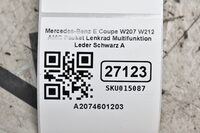 Mercedes-Benz E Coupe W207 W212 AMG Packet Lenkrad Multifunktion Leder Schwarz A2074601203 Bild 9