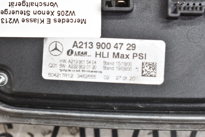 Mercedes E Klasse W213 W238 W205 Xenon Steuergerät Vorschaltgerät A2139004729 Bild 4