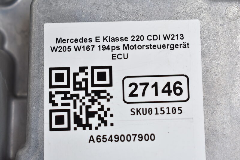 Mercedes-Benz E-Klasse 220 CDI W213 W205 W167 194ps Motorsteuergerät ECU A6549007900 Bild 6