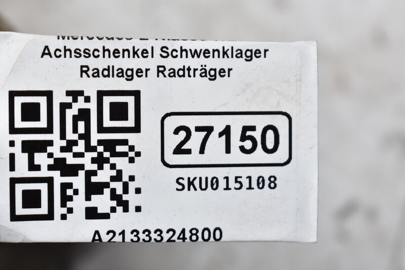 Mercedes-Benz C-Klasse W204  Achsschenkel Schwenklager Radnabe Radlager Radträger  A2133324800 Bild 7