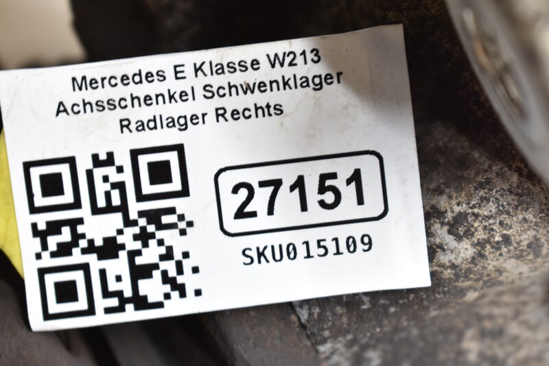 Mercedes E Klasse W213 Achsschenkel Schwenklager Radlager Rechts A2133324700 Bild 7