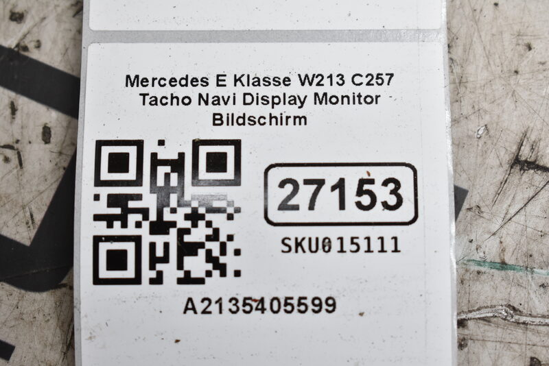Mercedes-Benz E Klasse W213  Navi Display Monitor Bildschirm A2135405599 Bild 10