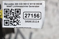 Mercedes-Benz E Klasse 220 CDI W213 W118 W238 W447 Lichtmaschine Generator A0009063903 Bild 6
