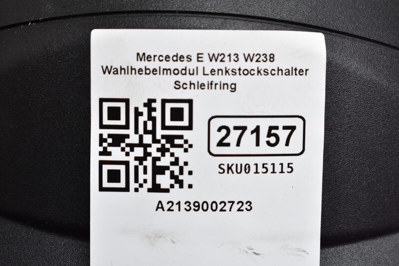 Mercedes-Benz E Klasse W213 W238 Wahlhebelmodul Lenkstockschalter Schleifring Kombischalter A2139002723 Bild 5