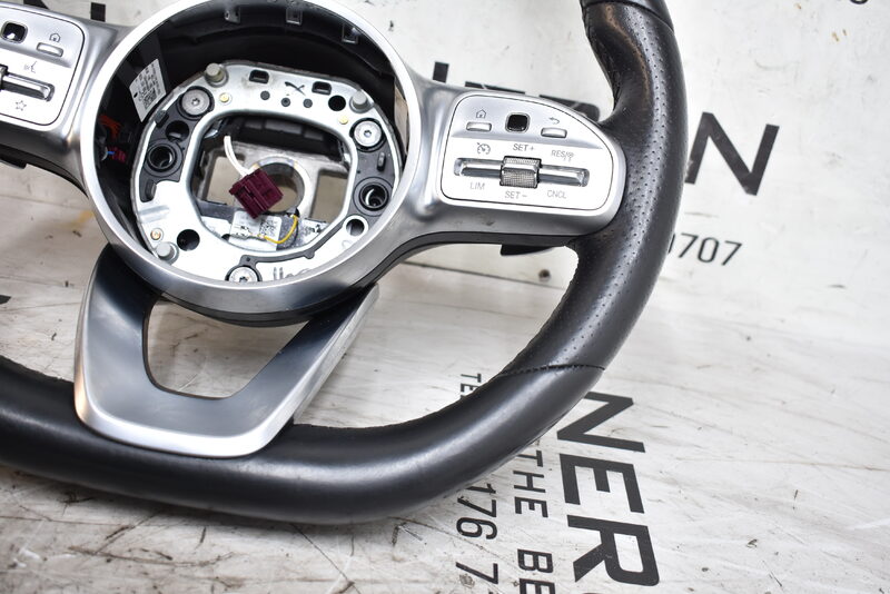 Mercedes-Benz E Klasse W213 W177 W238 W257 W463 AMG Packet Lenkrad Multifunktion Leder  A0050071699 Bild 4