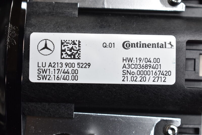 Mercedes-Benz E Klasse W213  Drehschalter Bedienfeld Navi Controller A2139005728 Bild 9