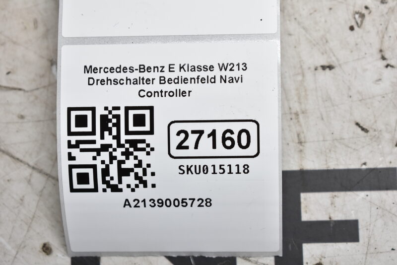 Mercedes-Benz E Klasse W213  Drehschalter Bedienfeld Navi Controller A2139005728 Bild 10