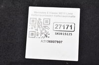 Mercedes-Benz E Klasse W213  Limousine Kofferraumboden Gepäckabdeckung Kofferraummatte A2136807907 Bild 6