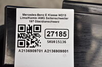 Mercedes-Benz E Klasse W213 Limo/Kombi AMG Seitenschweller  197 Obsidianschwarz met. A2136909701 A2136909801 Bild 11