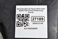 Mercedes-Benz E Klasse W213 Unter Boden Fahr Schutz Abdeckung Rechts A2135202600 Bild 5