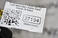 Mercedes-Benz E Coupe 350 CDI W207 W212 W204 Kühler Paket Wasser Öl Klima Bild 10