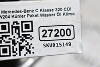 Mercedes-Benz C Klasse 320 CDI W204  Kühler Paket Wasser Öl Klima Bild 8