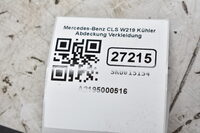 Mercedes-Benz CLS W219  Kühler Abdeckung Verkleidung A2195000516 Bild 6