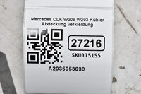 Mercedes CLK W209 W203 Kühler Abdeckung Verkleidung A2035053630 Bild 6